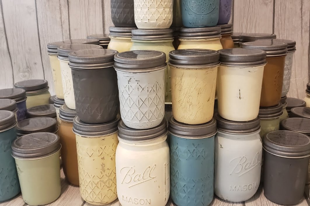 Autumn Leaves 16 oz Mason Jar candle – Farmhouse Candle Company