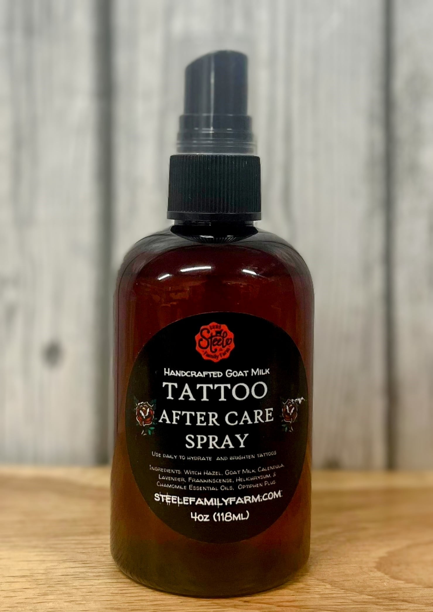 Wild Rose Ink Spray - Natural Tattoo Aftercare – Altar Tattoo